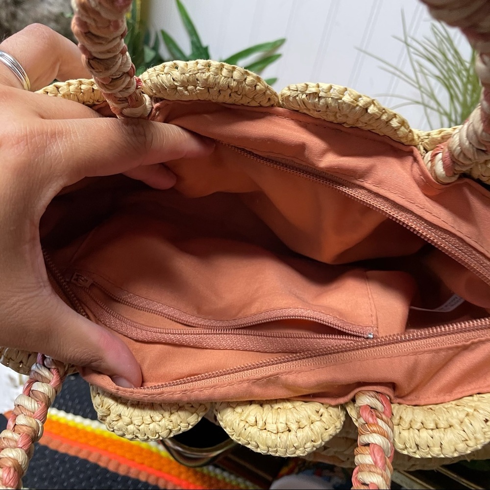Vintage Corn Husk Handbag View 6